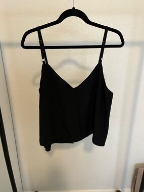 Madewell Black V-Neck Spaghetti Strap Camisole